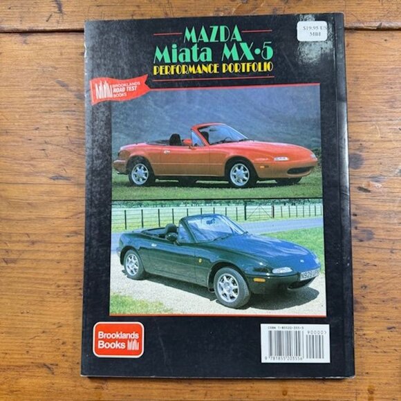 Mazda Miata MX-5 Performance Portfolio 1989-1997 Brooklands Books Road Tests - Picture 2 of 5